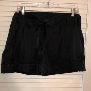 Black dressy shorts